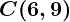 Rendered by QuickLaTeX.com \boldsymbol{C(6, 9)}