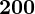 Rendered by QuickLaTeX.com \boldsymbol{200}