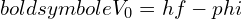 Rendered by QuickLaTeX.com boldsymbol{eV_0 = hf - phi}