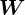 Rendered by QuickLaTeX.com \boldsymbol{W}