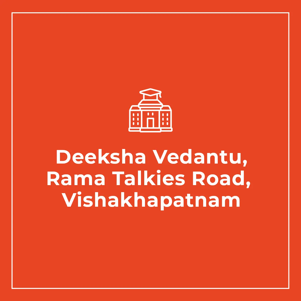 Deeksha Vedantu, Rama Talkies Road, Vishakhapatnam