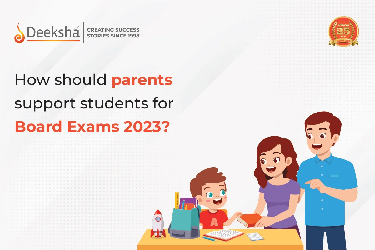 How should parents support students for Board Exams 2023
