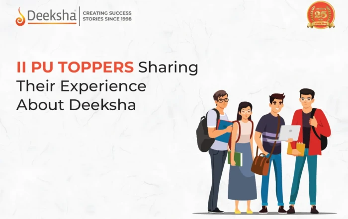 II PU Toppers Sharing Their Experience About Deeksha