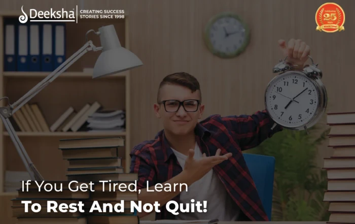 If You Get Tired Learn To Rest And Not Quit