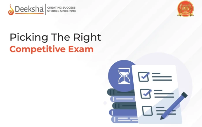 Picking the right compettive exam