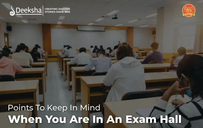 Points To Keep In Mind When You Are In An Exam Hall