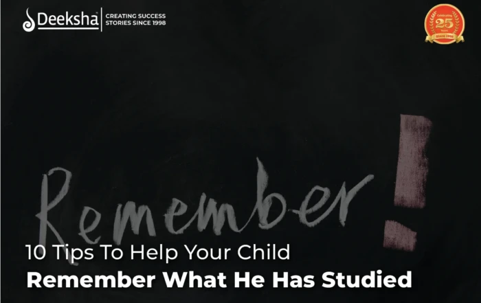 10 Tips To Help Your Child Remember What He Has Studied