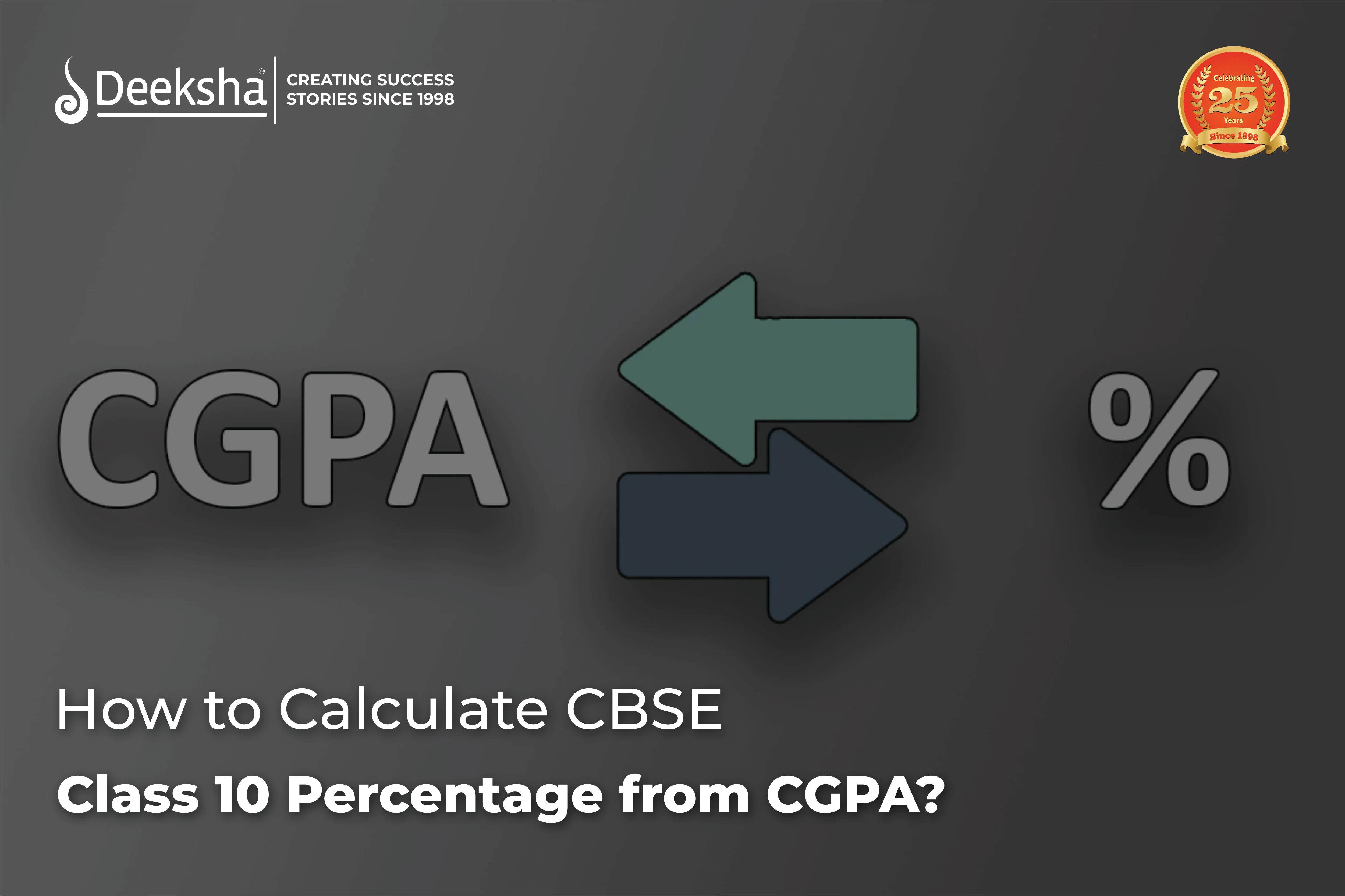 How to Calculate CBSE Class 10 Percentage from CGPA?
