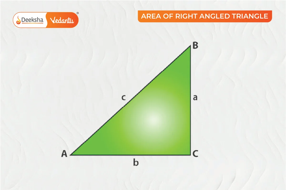 Area of a Right Angled Triangle