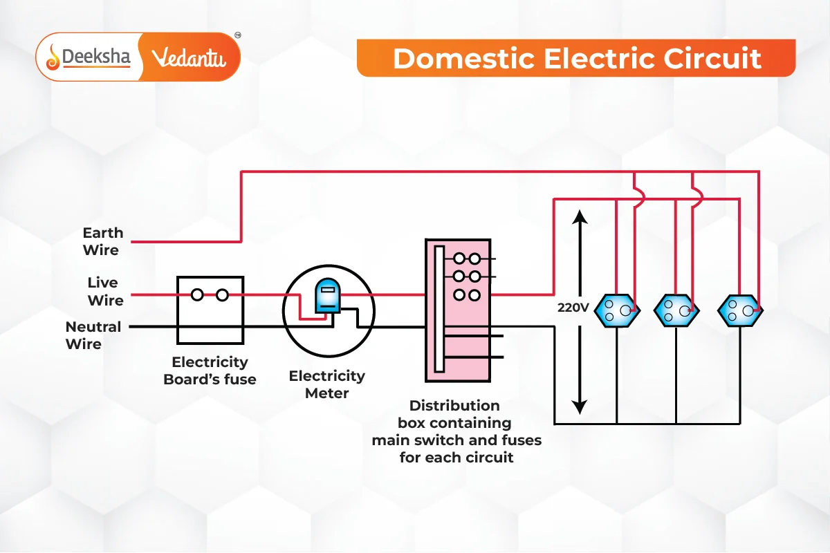 Components of a Domestic Electric Circuit