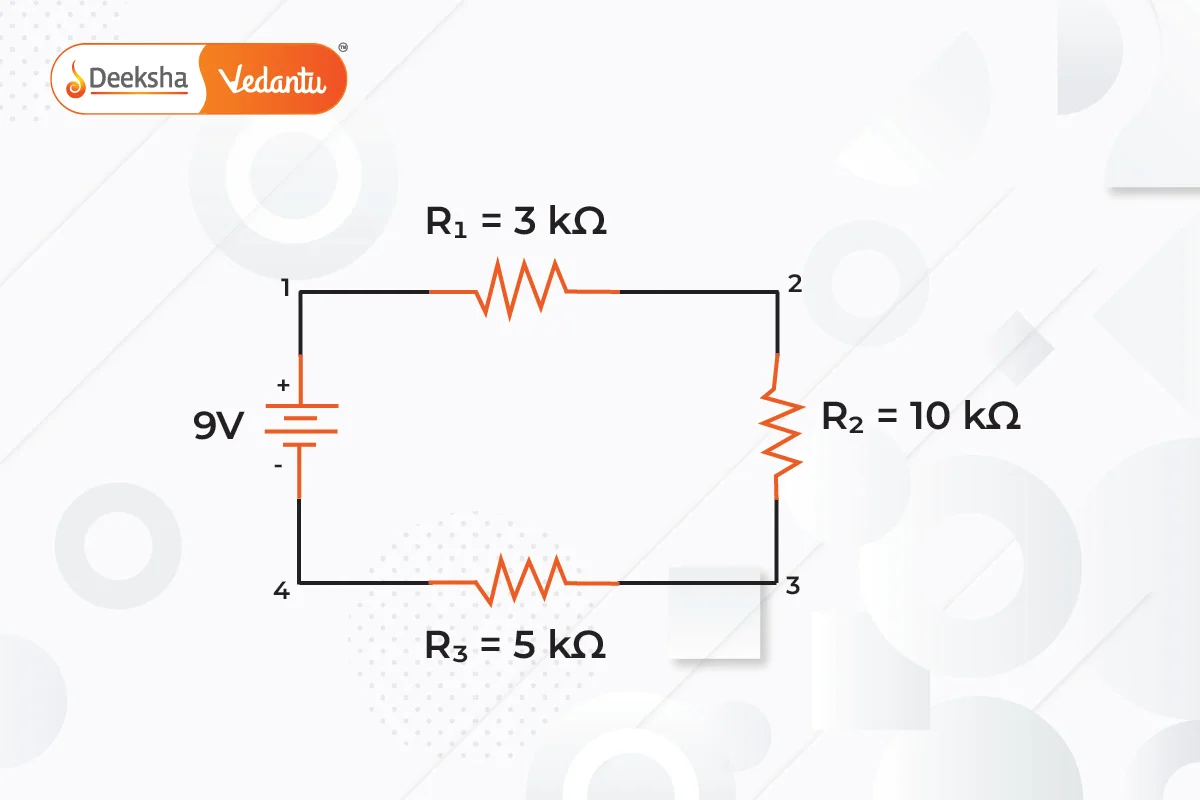 Example of a Series Circuit Diagram