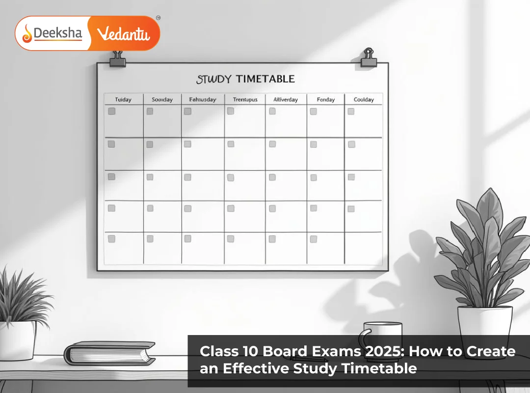 Class 10 Board Exams 2025 How to Create an Effective Study Timetable