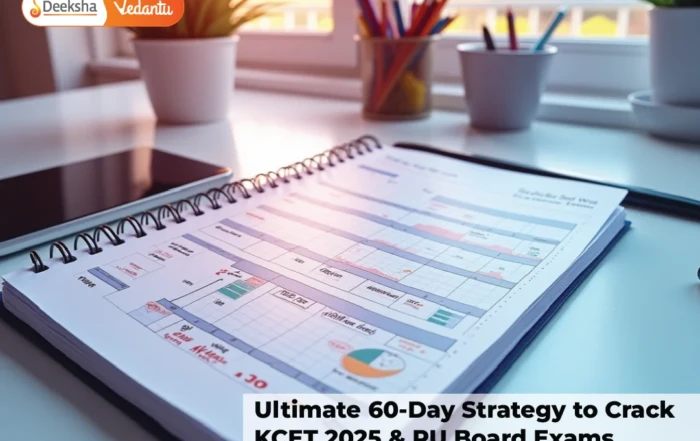 Ultimate 60-Day Strategy to Crack KCET 2025 & PU Board Exams