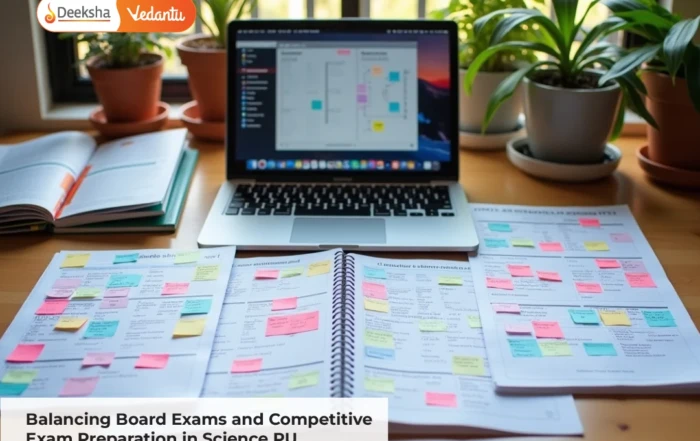 Balancing Board Exams and Competitive Exam Preparation in Science PU