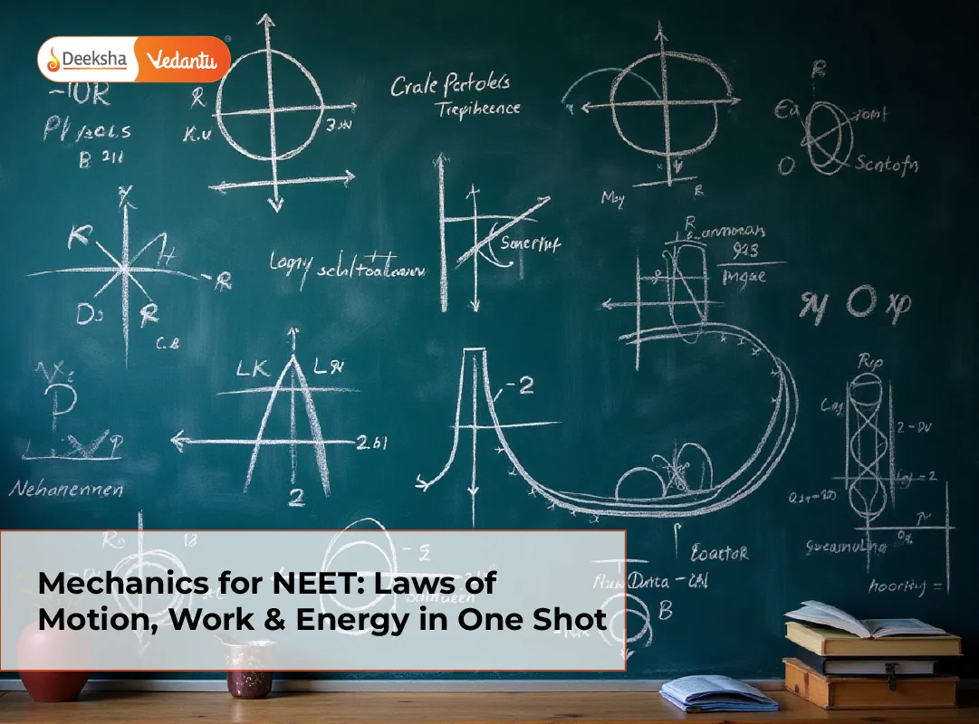 Mechanics for NEET Laws of Motion, Work & Energy in One Shot