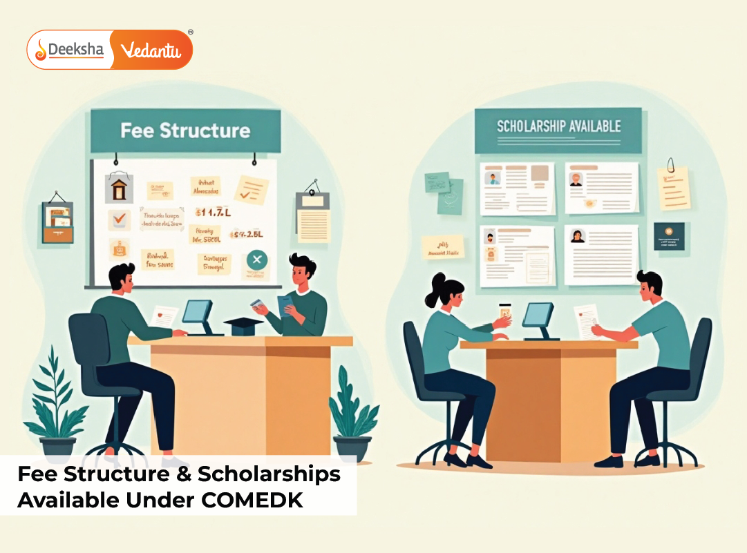 Fee Structure & Scholarships Available Under COMEDK