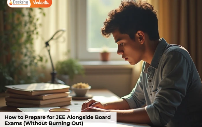 How to Prepare for JEE Alongside Board Exams (Without Burning Out)