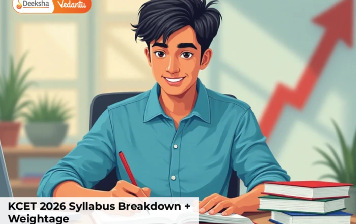 KCET 2026 Syllabus Breakdown + Weightage