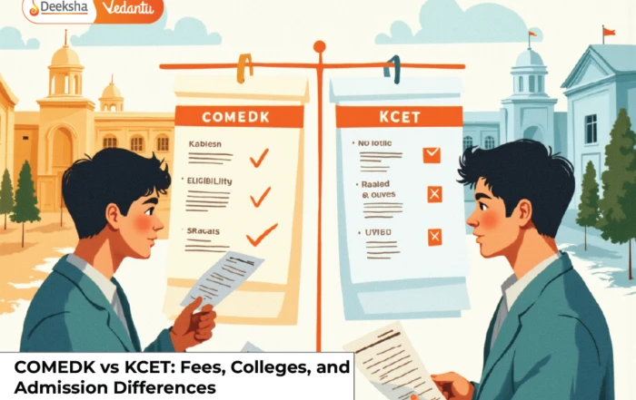 COMEDK vs KCET: Fees, Colleges, and Admission Differences