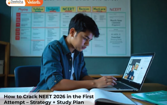 How to Crack NEET 2026 in the First Attempt – Strategy + Study Plan