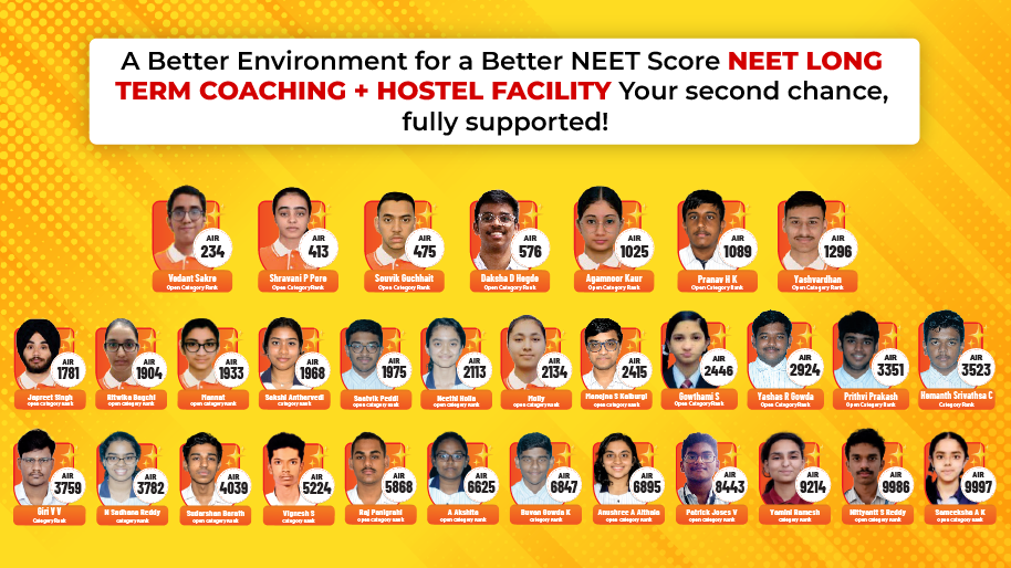 Neet Long Term Banner NEET 2025 results