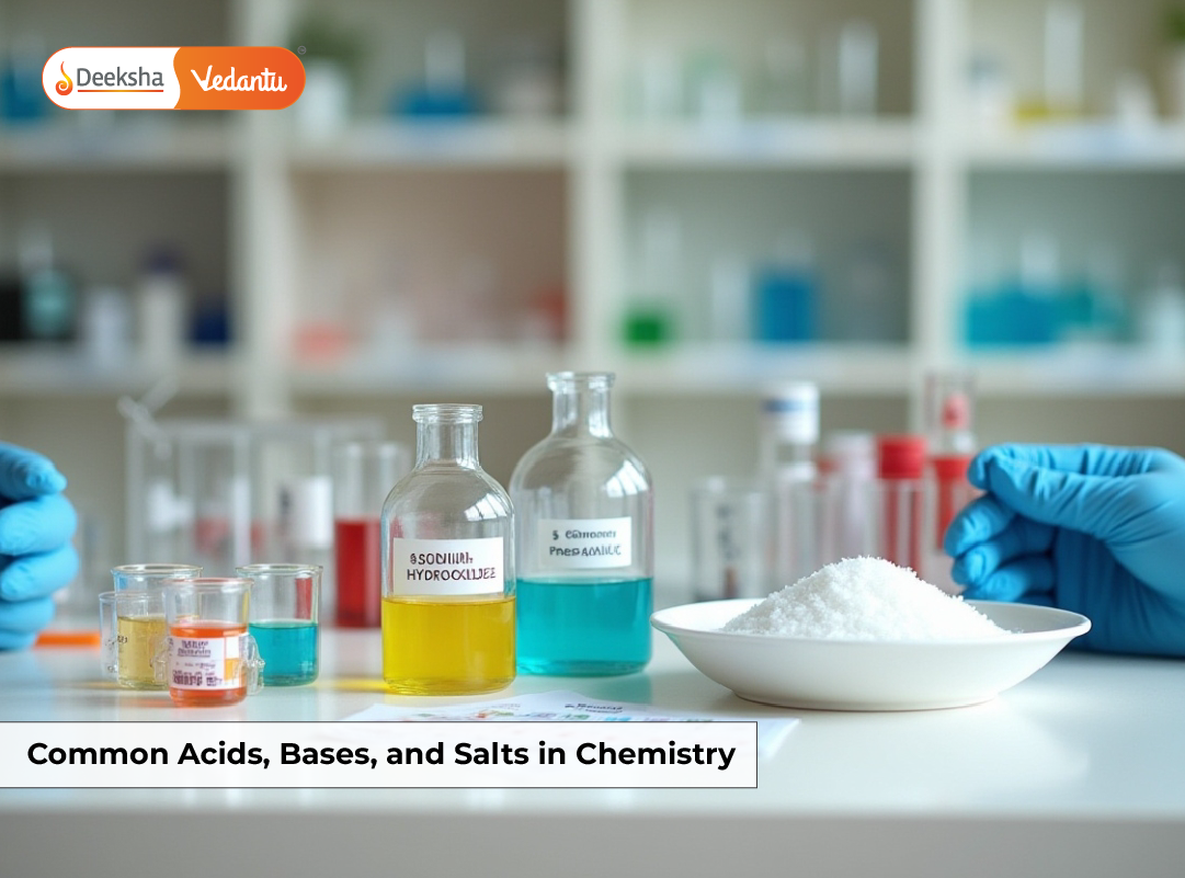 Common Acids, Bases, and Salts in Chemistry