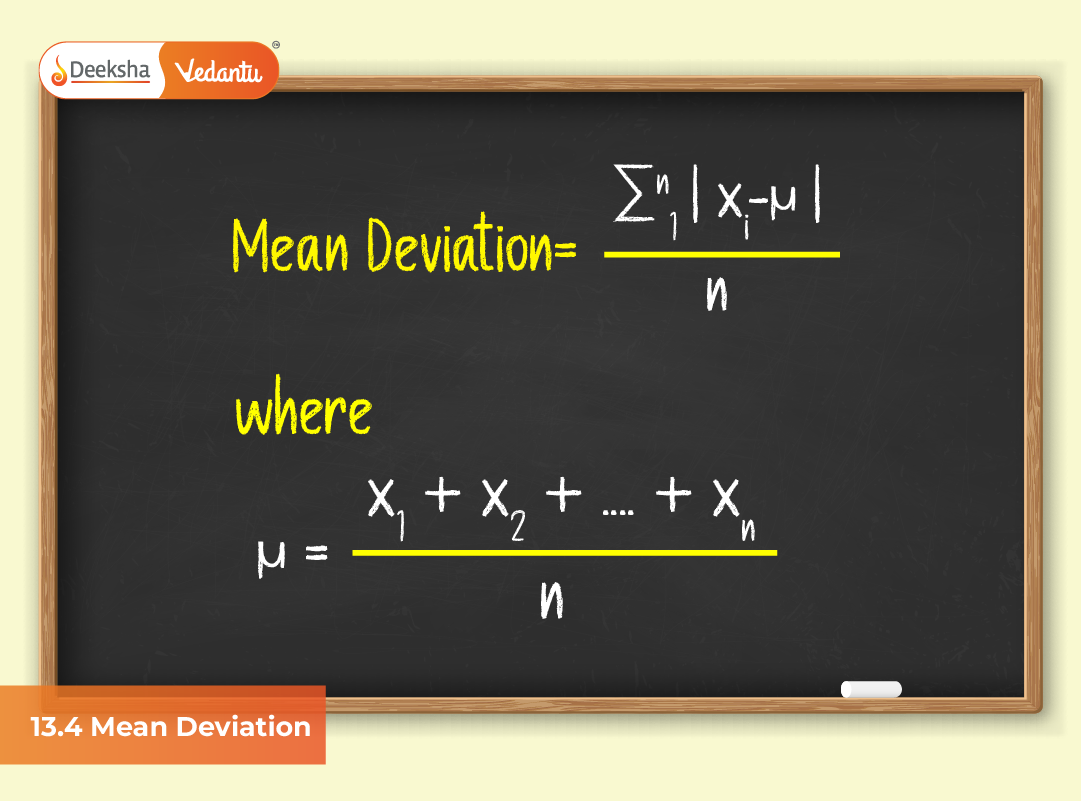 13.4 Mean Deviation 13.4 Mean Deviation