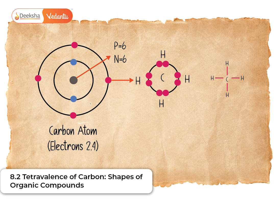 8.2 Tetravalence of Carbon Shapes of Organic Compounds