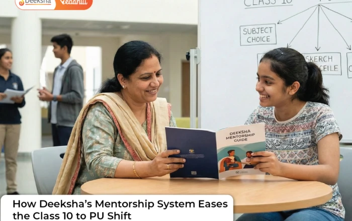 How Deeksha’s Mentorship System Eases the Class 10 to PU Shift