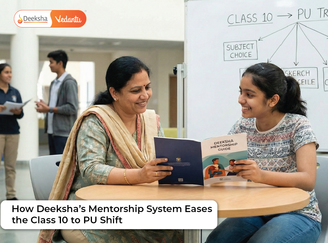 How Deeksha’s Mentorship System Eases the Class 10 to PU Shift