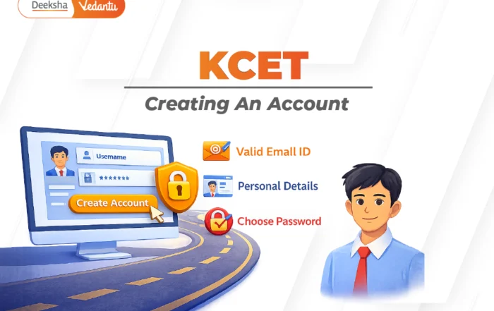 KCET 2026 Creating an Account