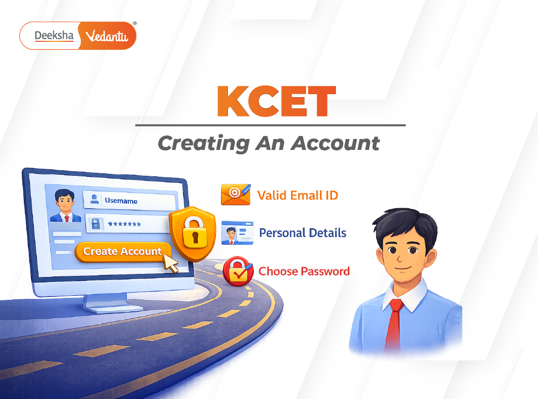 KCET 2026 Creating an Account
