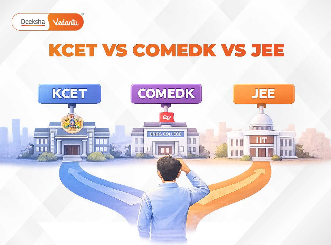 KCET vs COMEDK vs JEE: Cost, Competition, and College Access Compared