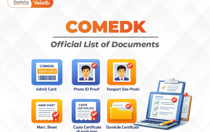 Official List of Documents for COMEDK 2026 Exam