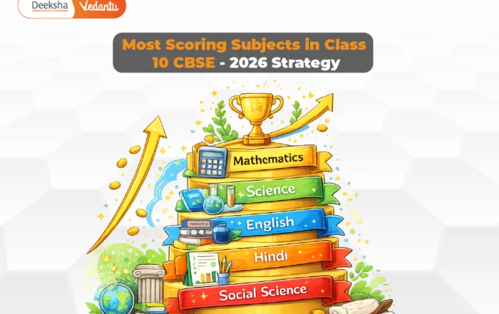 Most Scoring Subjects in Class 10 CBSE – 2026 Strategy