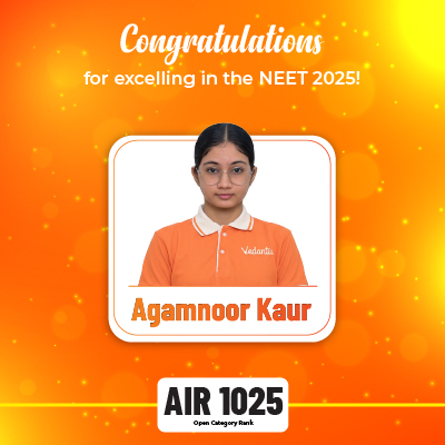 Agamnoor Kaur | NEET 2025 Deeksha Vedantu Results
