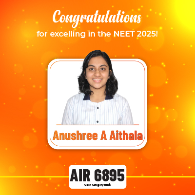Anushree A Aithala | NEET 2025 Deeksha Vedantu Results