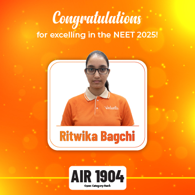Ritwika Bagchi | NEET 2025 Deeksha Vedantu Results
