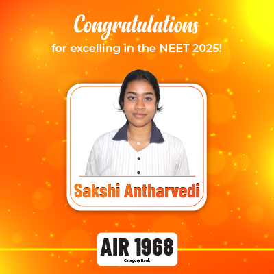 Sakshi Antharvedi | NEET 2025 Deeksha Vedantu Results