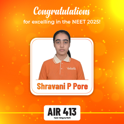 Shravani P Pore | NEET 2025 Deeksha Vedantu Results