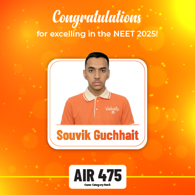 Souvik Guchhait | NEET 2025 Deeksha Vedantu Results