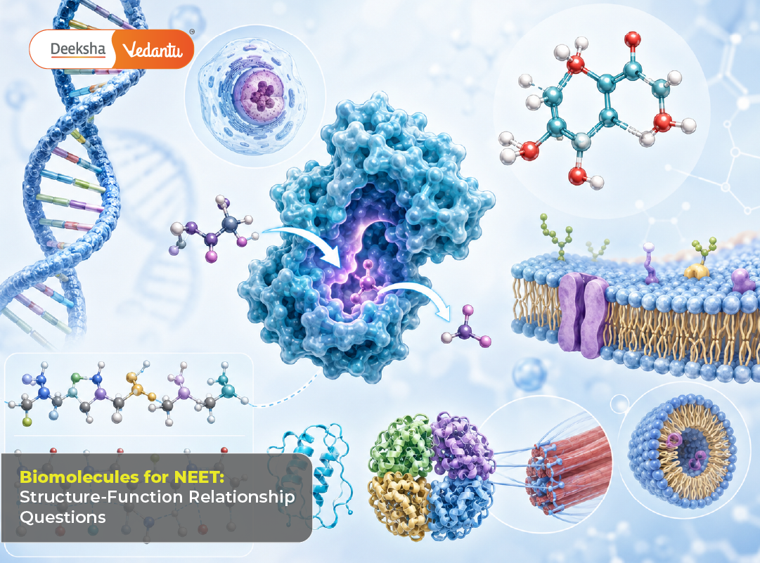 Biomolecules for NEET Structure-Function Relationship Questions