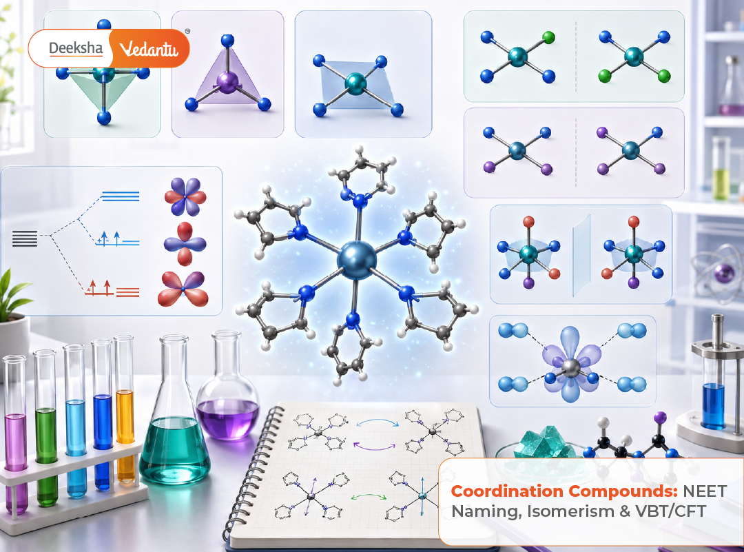 Coordination Compounds NEET Naming, Isomerism & VBTCFT