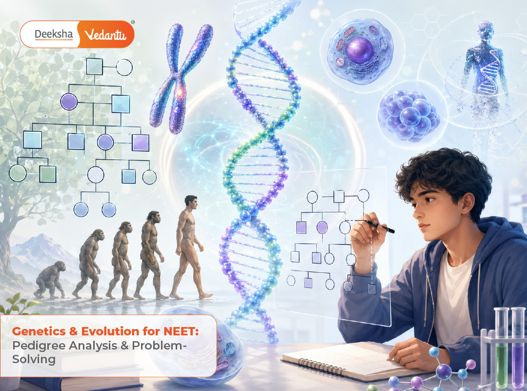 Genetics & Evolution for NEET Pedigree Analysis & Problem-Solving