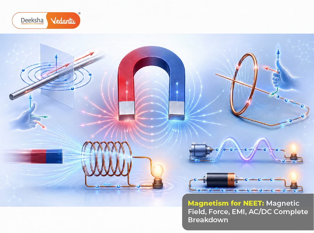 Magnetism for NEET Magnetic Field, Force, EMI, ACDC Complete Breakdown