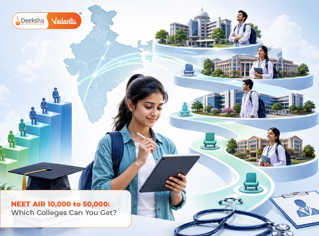 NEET AIR 10,000 to 50,000 Which Colleges Can You Get