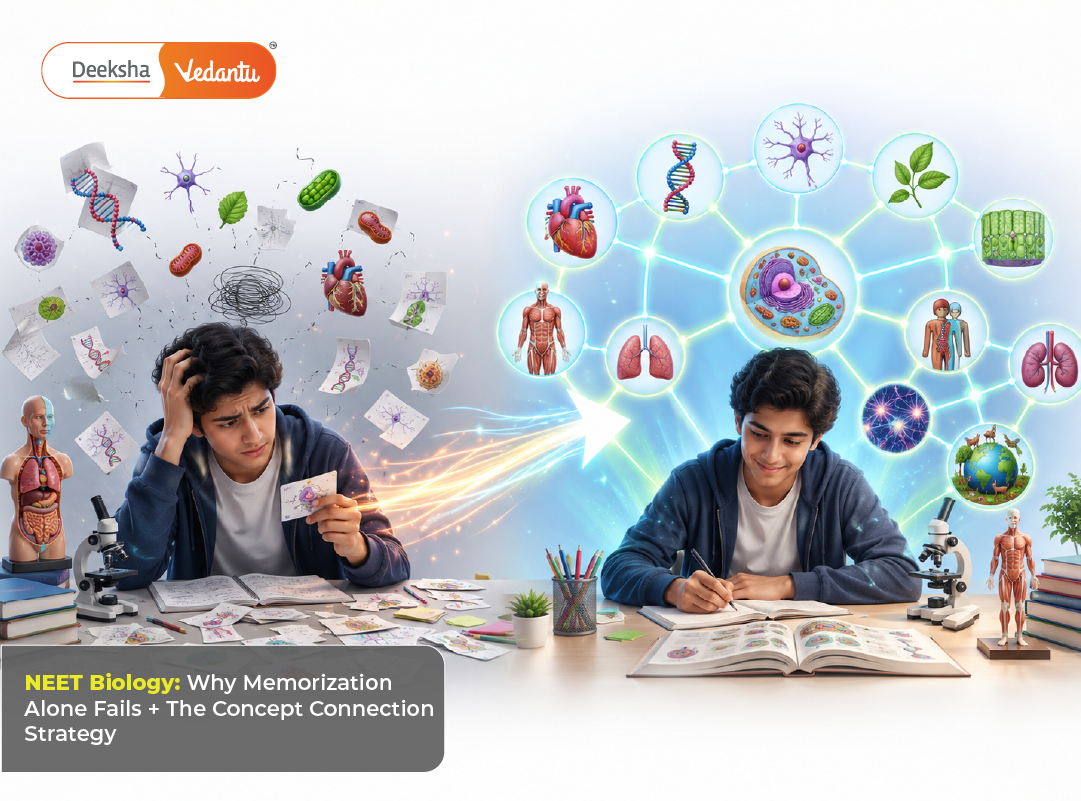 NEET Biology: Why Memorization Alone Fails + The Concept Connection Strategy