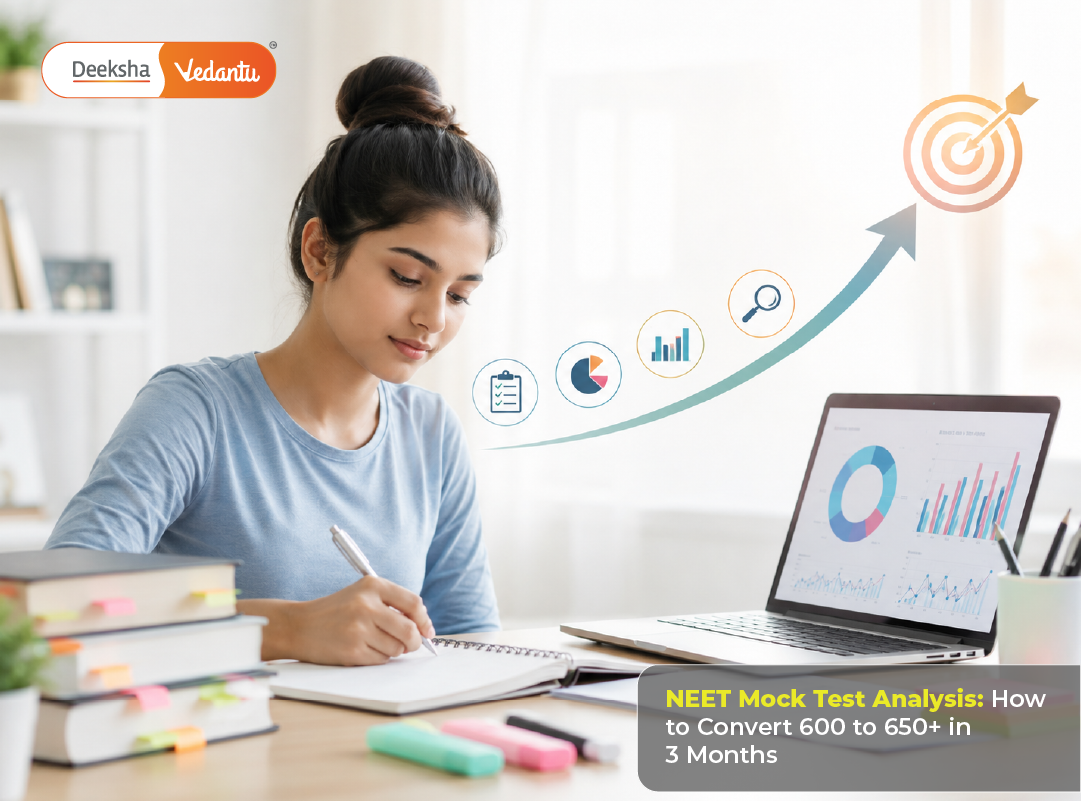 NEET Mock Test Analysis: How to Convert 600 to 650+ in 3 Months
