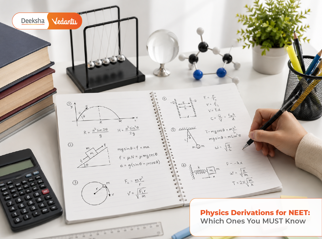 Physics Derivations for NEET Which Ones You MUST Know