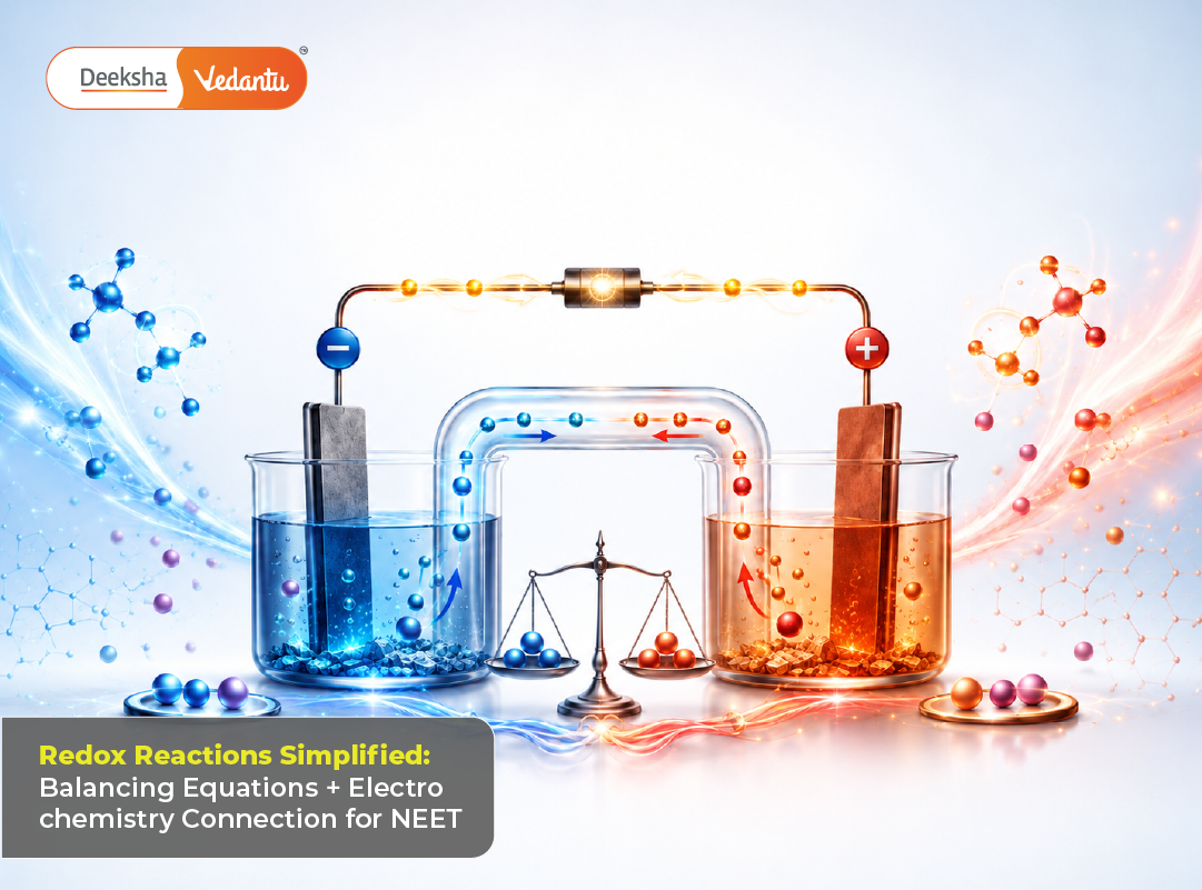 Redox Reactions Simplified Balancing Equations + Electrochemistry Connection for NEET